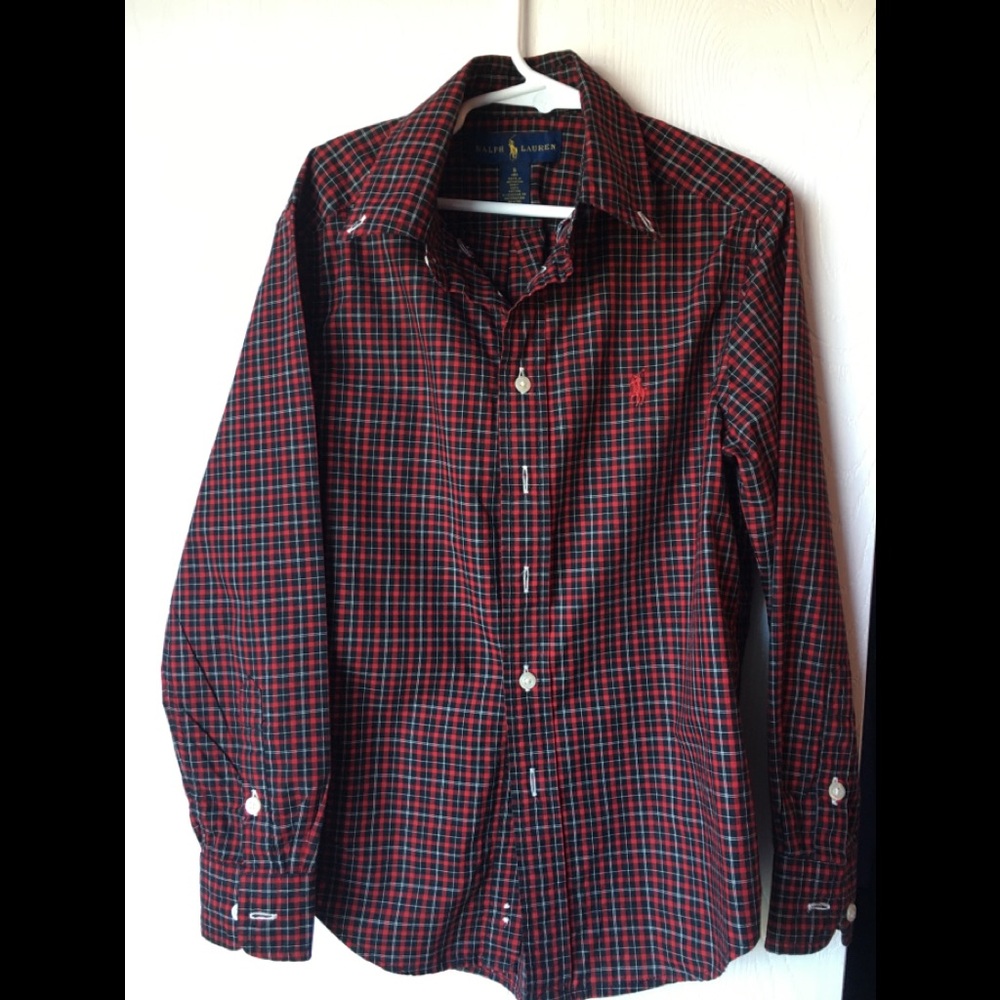 Ralph Lauren cotton plaid shirt